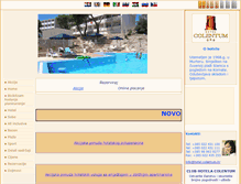 Tablet Screenshot of hotel-colentum.com